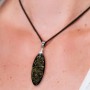 Pendentif de protection Shungite mandorle
