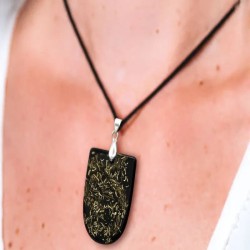 Pendentif de protection  shungite arrondis
