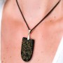 Pendentif de protection  shungite arrondis