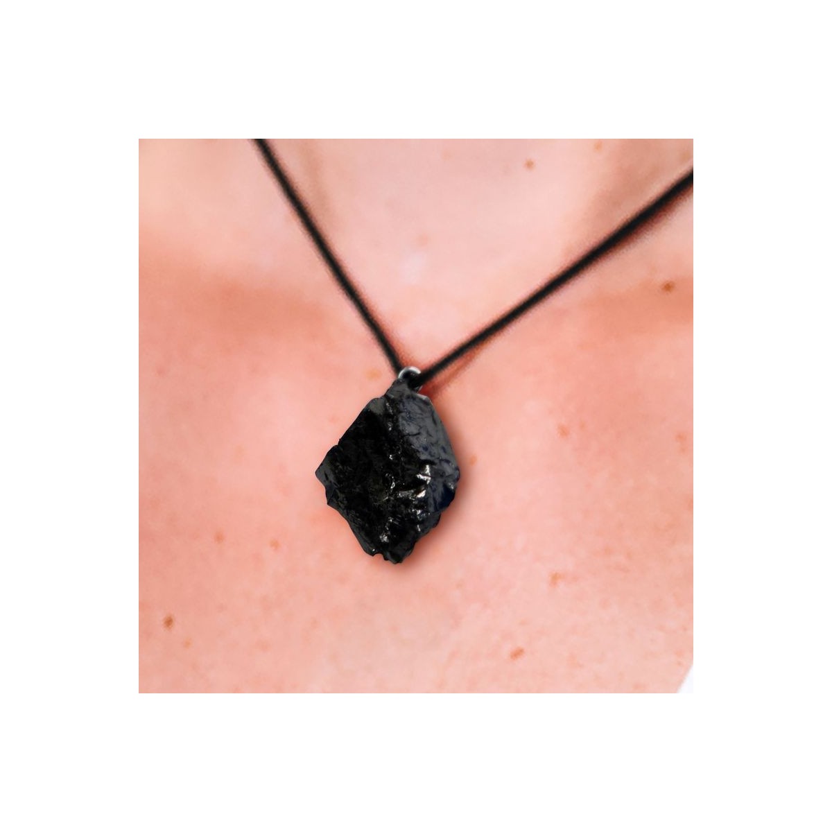 Pendentif Shungite cristallisée - 5 à 7gr