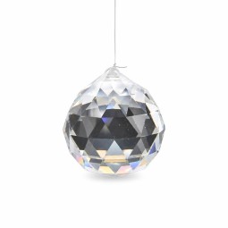 Boule de cristal Feng Shui facetté 50mm x2  - Attrape-soleil - Sun-Catcher