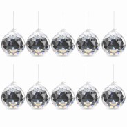 Boule de cristal Feng Shui facetté 30mm x10 - Attrape-soleil - Sun-Catcher