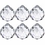 Boule de cristal Feng Shui facetté 40mm x6