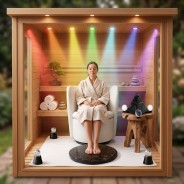 Cabine de soin énergétique - harmonisation des chakras -